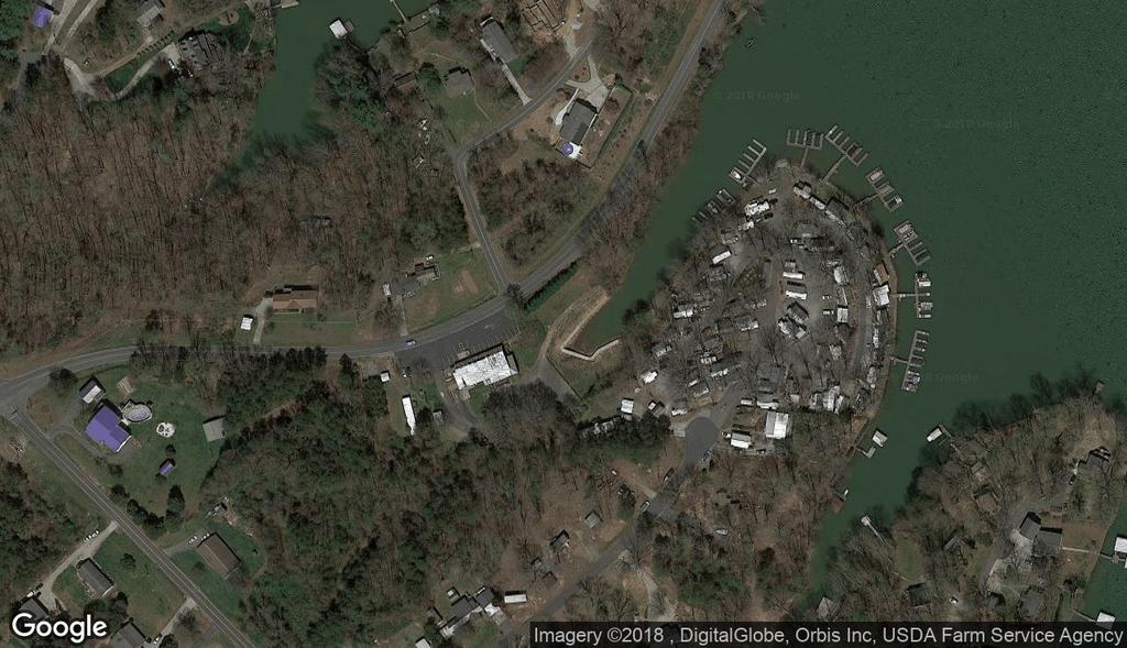 Aerial Map 3746 MT PLEASANT RD - HORSEFEATHERS WATERFRONT RESTAURANT/BAR & VACANT LOT