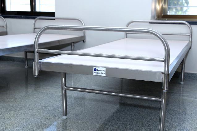 Stainless Steel Bed with