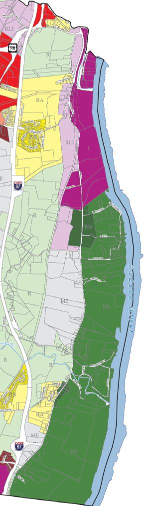 Local Waterfront Revitalization Plan Largest corridor of undeveloped lands in the Town; 20-30 year growth window Tension between growth