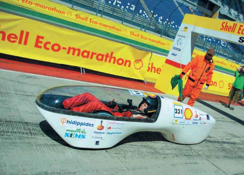 Team Phidippides will participate in the Shell Eco-marathon for the third time in 2011. After realizing 1164 kilometers/723 miles per liter/0.