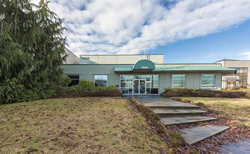 C8016762 Industrial 12200 RIVERSIDE WAY Richmond $5,625,000 (LP) Gilmore V6W 1K5 Opportunity to purchase a rare freestanding first class industrial building with excess land