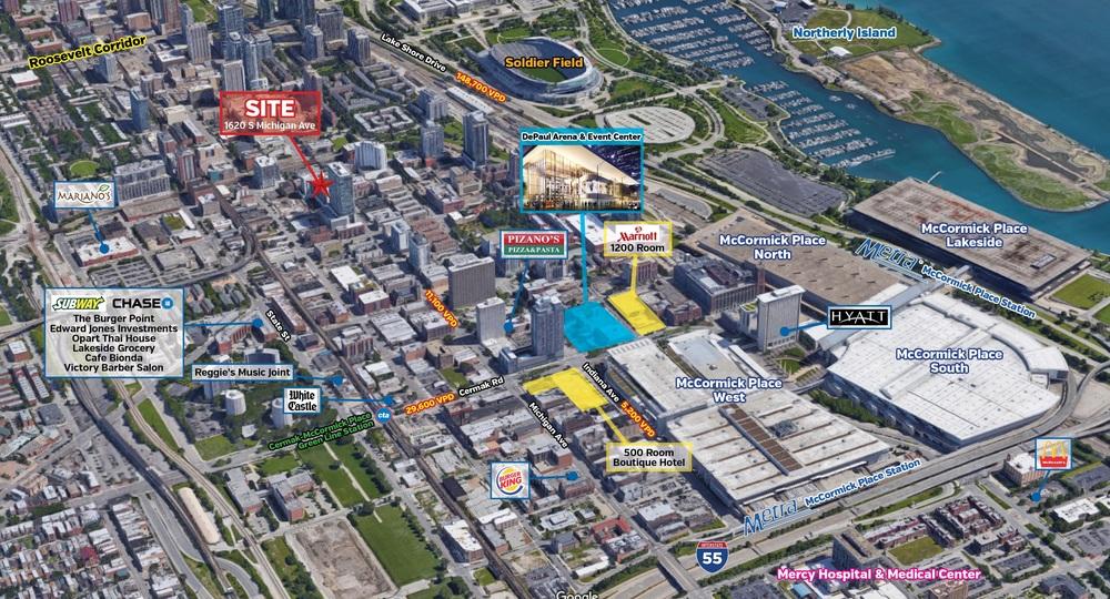 South Loop Attractions SOUTH LOOP - MICHIGAN AVE RETAIL SPACE FOR