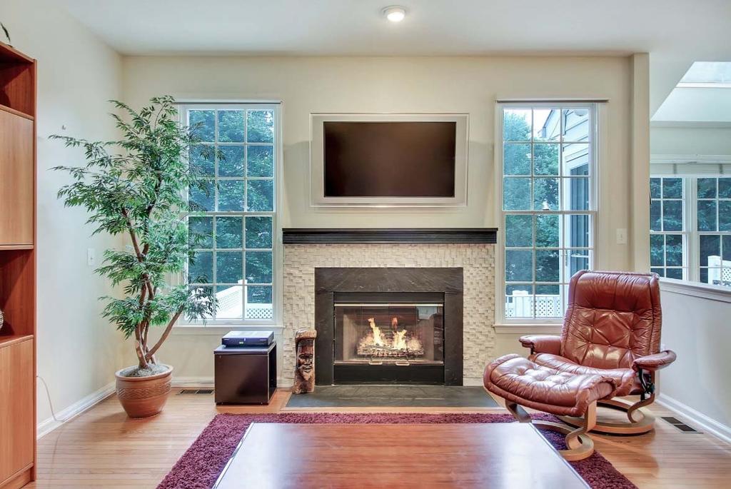 116 Patriot Hill Drive Family Room 18 X 14: Enjoy gatherings or curling up by the gas