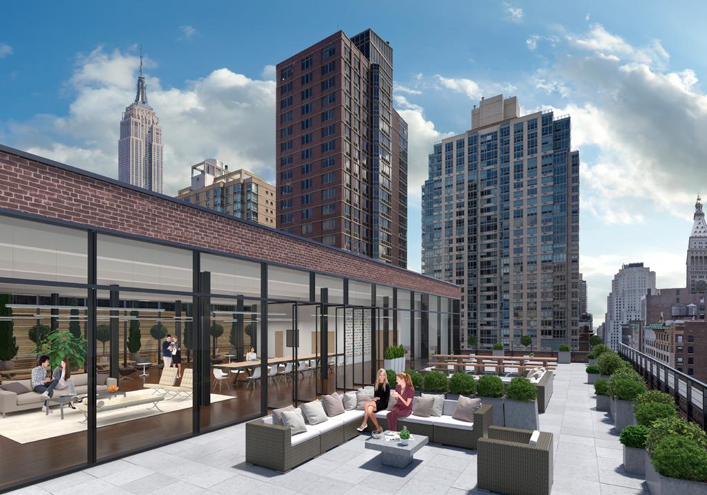Gallery Spectacular roof deck amenity with a 5,368