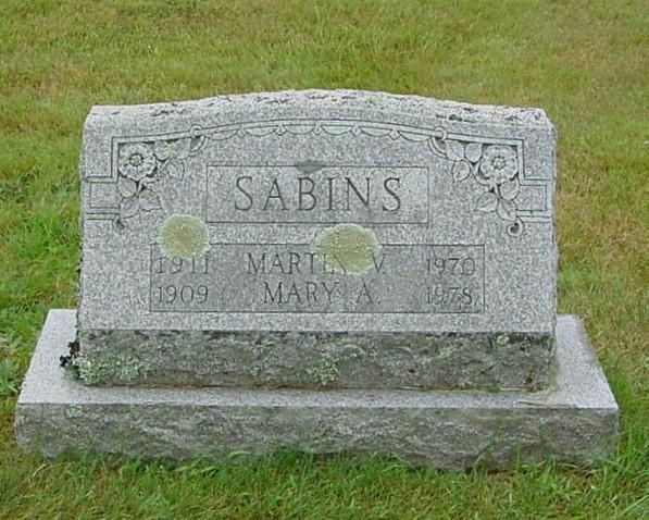 Sabins Martin V.