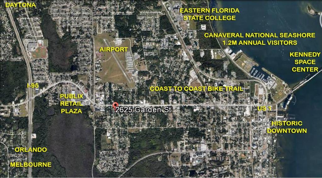 LOCATION MAPS Garden Street Small Professional Office 2625 Garden St Titusville, FL 32796 HOLLY for more CARVER information contact: