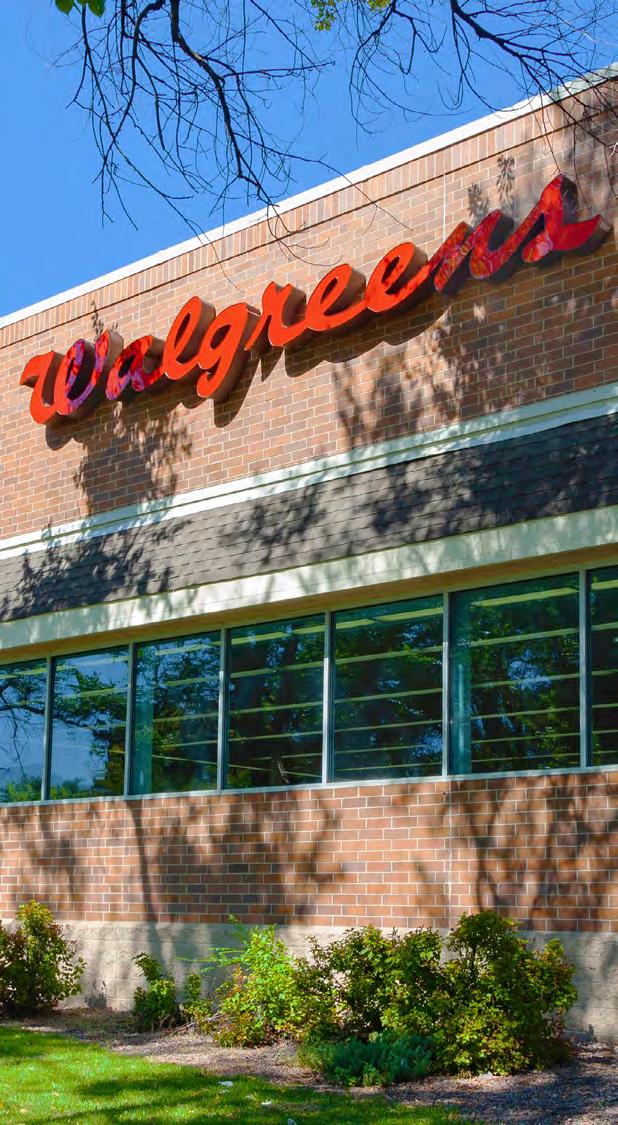 Overview WALGREENS 350 UNION AVE, SPRINGS, CO 80909 $8,000,000 PRICE 6.25% CAP LEASABLE SF 15,120 SF LAND AREA 1.