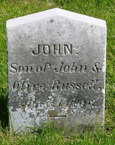 20, 1821] John, 1782-1867. Olive, w.