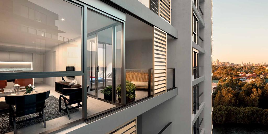 2 bedroom water & park view apartment 902 Shore s imposing design presents a striking landmark on