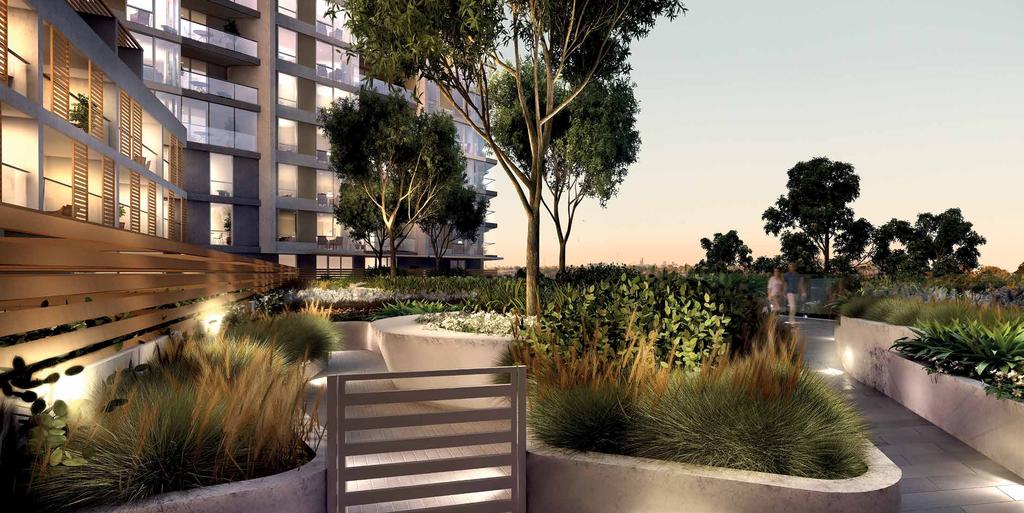 shore residents courtyard AN UNRIVALLED LIFESTYLE Shore provides premium amenities for its residents.