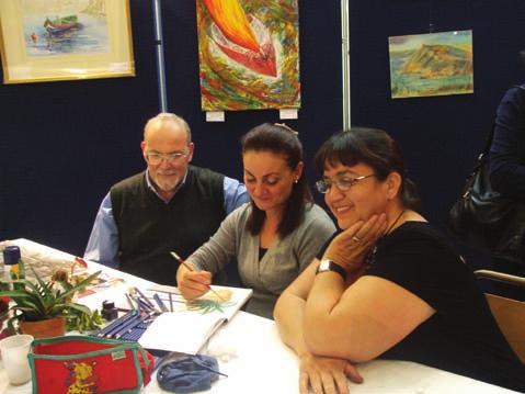 The Society at a Naxxar Cultural Event The Malta Society of Arts, Manufactures and Commerce was invited to take part in an Art & Crafts Exhibition organized by the Naxxar Local Council.