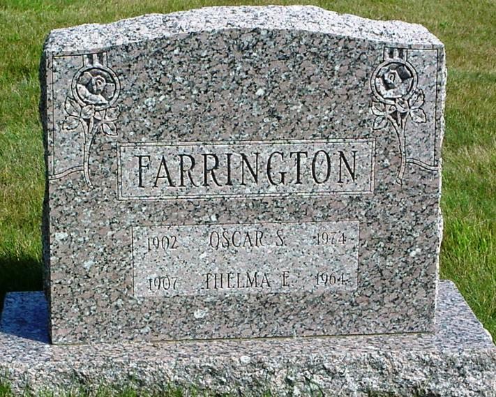Farrington Downing Oscar S.