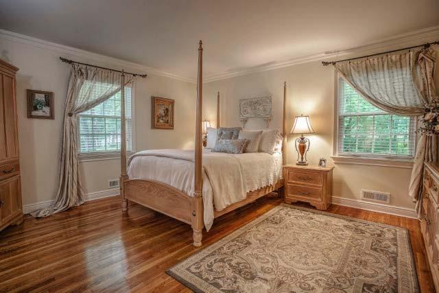 Master Bedroom Suite - 15 X 15: The master bedroom provides quiet respite after