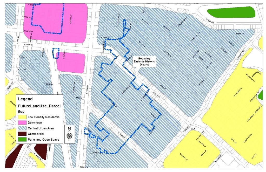 DETAIL, BRYAN S FUTURE LAND PARCEL MAP: ANALYSIS: In making its recommendation regarding a proposed zoning change, the Planning and Zoning Commission shall consider the following factors. 1.