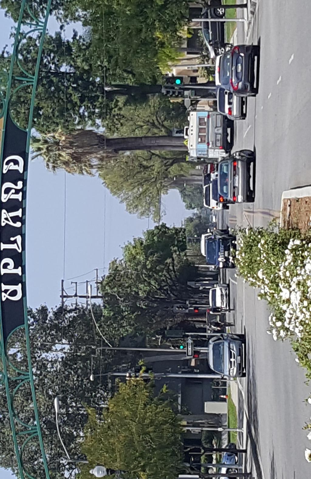 UPLAND, CALIFORNIA Previously named North Ontario, the City of Upland is ideally located between Ontario and Rancho Cucamonga, two of the largest cities in San Bernardino County.