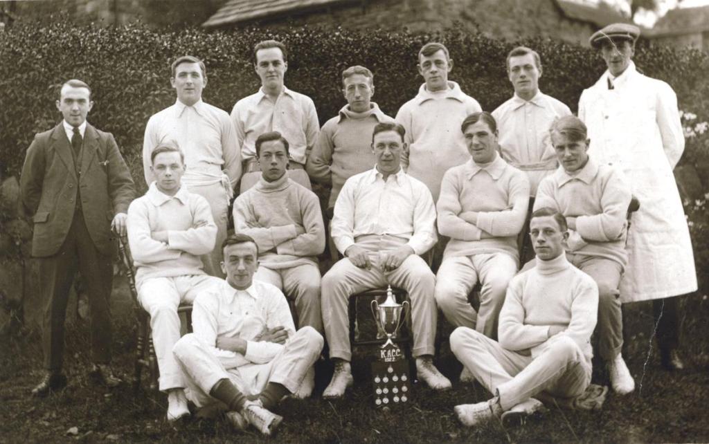 He also re-established his relationship with Kildwick Albion Cricket Club and was a member of the team for the 1922 season.