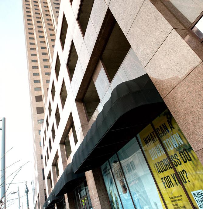 > PROPERTY HIGHLIGHTS Excellent opportunity to be located in the center of Downtown Cleveland s business corridor Prime street level retail space available for lease Adjacent to East 4th Street, The