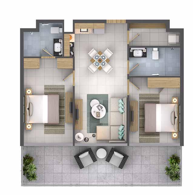 TYPICAL FLOOR PLAN 1-BEDROOM TYPICAL FLOOR PLAN 2-BEDROOM Disclaimer: All pictures, plans, layouts, information, data and