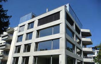 398m 3 Building costs: 603 CHF/m 3 Index (4/2004): 107,6 (4/1998) Apartment building Höhenweg,