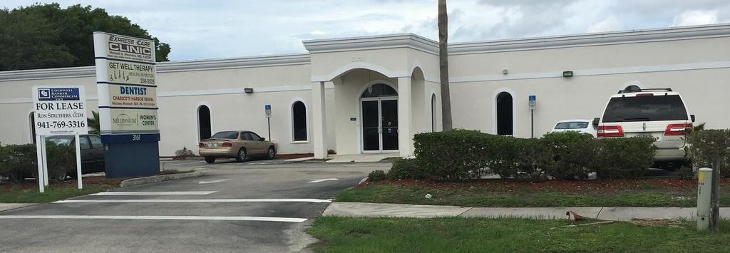 EXECUTIVE SUMMARY PORT CHARLOTTE MEDICAL SUITES FOR LEASE OFFERING SUMMARY Available SF: 1,658-2,570 SF Lease Rate: $12.00 PSF/YR + $3.