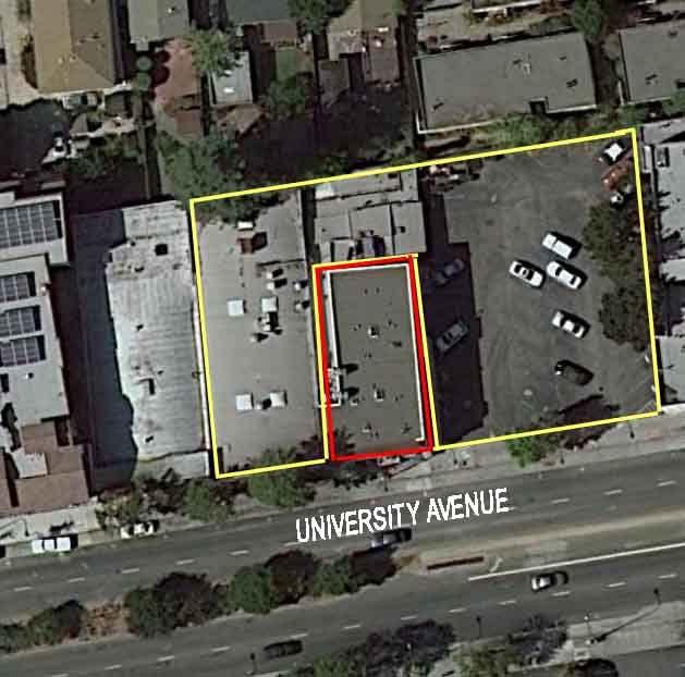 1585 University +/- 5,742 sq. ft. mixed-use building Includes a +/- 2,750 sq. ft. restaurant and +/- 2,992 sq. ft. with five apartment units 11 reserved parking spaces Restaurant Space also Available for Lease: $1.