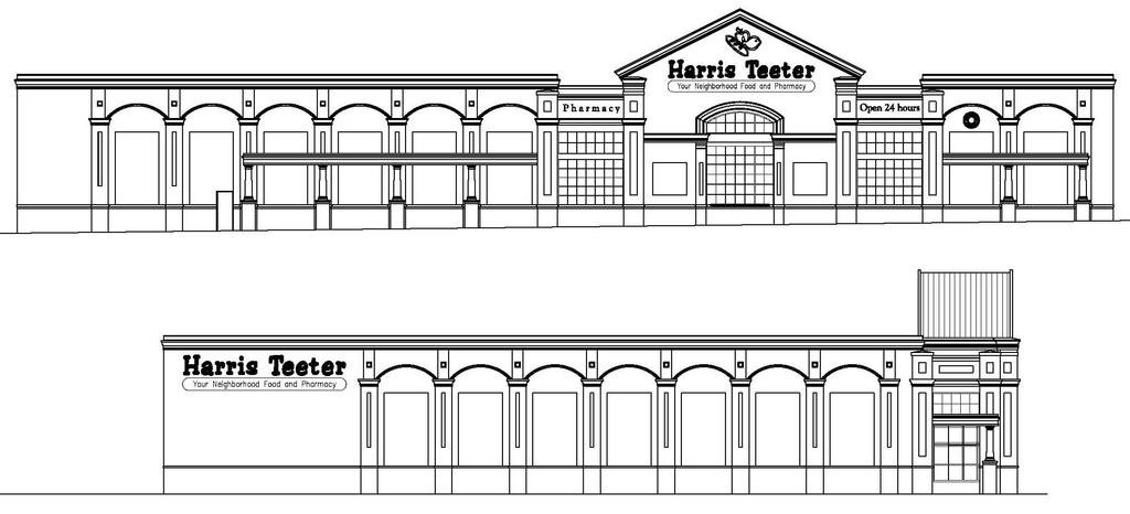 Front Elevation Channel Letter Sign Side Elevation Anchor Tenant Signs (Building A) Tenants signs depicted reflect current leasing conditions.