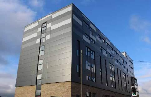 Providing 252 purpose built student sudio apartments in Huddersfield, Kingfisher Court is due to complete in Q1 2017, ready for the 2017/18 academic year.