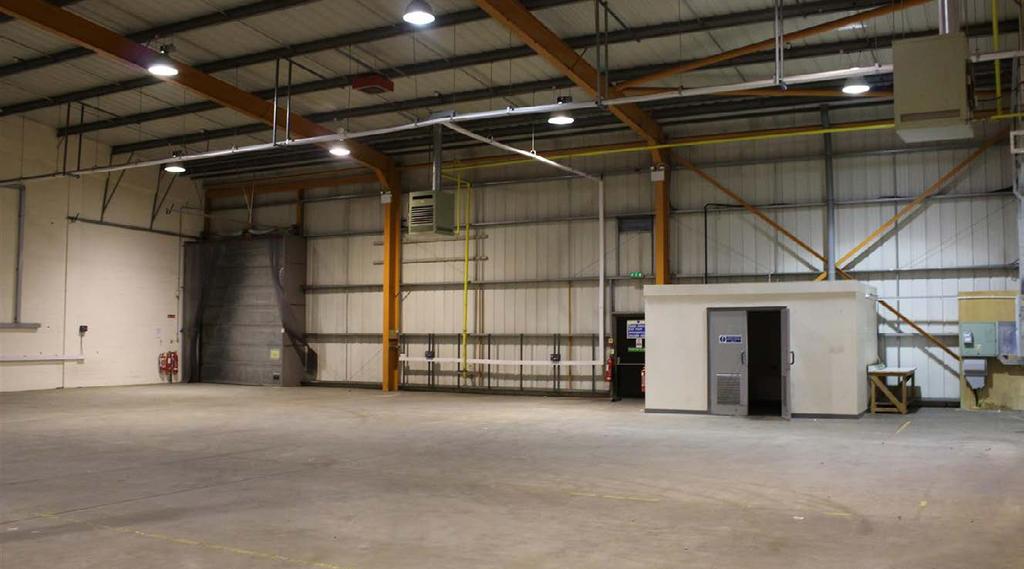 The offices benefit from suspended ceilings, carpeted floors, painted and plastered walls. The warehouse benefits from a minimum.6m eaves rising to 7.