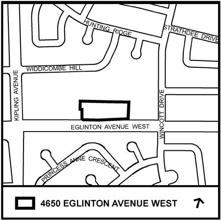 STAFF REPORT ACTION REQUIRED 4650 Eglinton Avenue West - Zoning By-law Amendment Application - Preliminary Report Date: August 14, 2015 To: From: Wards: Reference Number: Etobicoke York Community