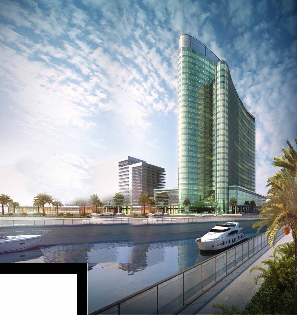 A STRATEGIC LOCATION The Binary is located within the Business Bay / Burj District, designed to be the new centre of Dubai s commercial district.