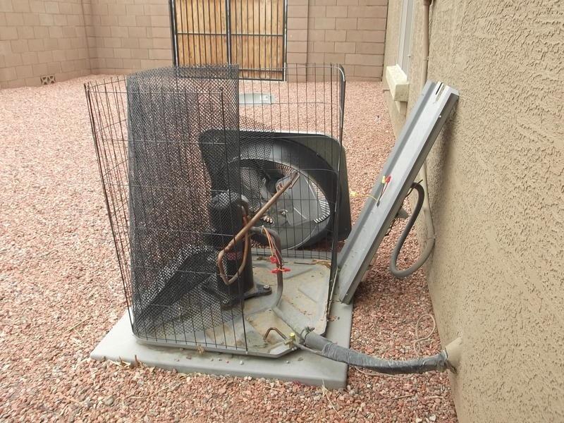 A/C COMPANIES One of the most common things stolen now from a vacant home is the A/C condenser. And guess what?