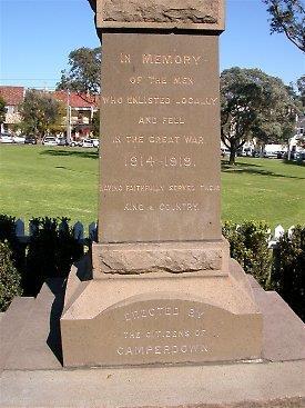 Pte S. Ross is also remembered on the Camperdown Park War Memorial located on Australia St, Camperdown (Newtown), Sydney, NSW. 65 names are recorded on the memorial.