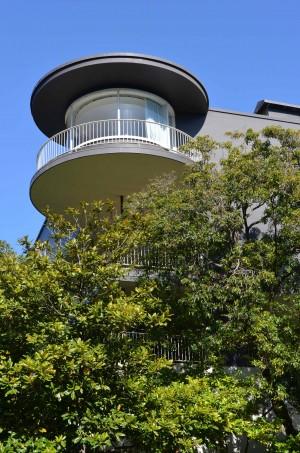 Russell house was designed by German refuge Erich Mendelsohn It