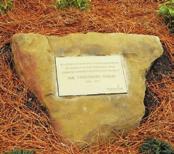 A ceremony was held on March 8 to dedicate a memorial stone for esteemed Japanese landscape architect Terunobu Nakai for his contributions to the Japanese Garden.