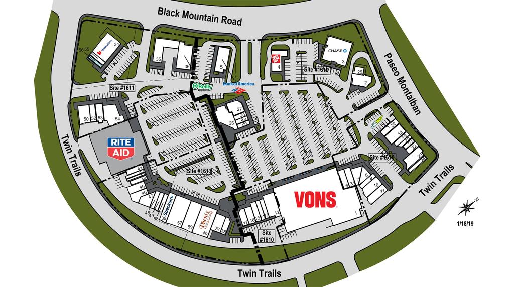 Non-Controlled Potential Availability Disclaimer: This site plan shows the approximate location, square footage, and configuration of the shopping center and adjacent areas, and is only illustrative