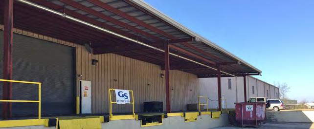 BUILDING A Specifications Building Dimensions Total SF Available SF Loading Docks Drive In Bays Center Height Clearance Height Eave Height Column Spacing Approximately 450' x 690' +/-309,220 sf