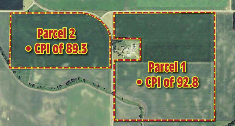 PRIME FARMLAND AUCTION Verdiacra, LLP Renville County Farm Land Auction ±246 Deeded Acres ±237 Tillable Acres Section 3 & 4, Ericson Township, Renville County Being offered in two parcels: Parcel 1: