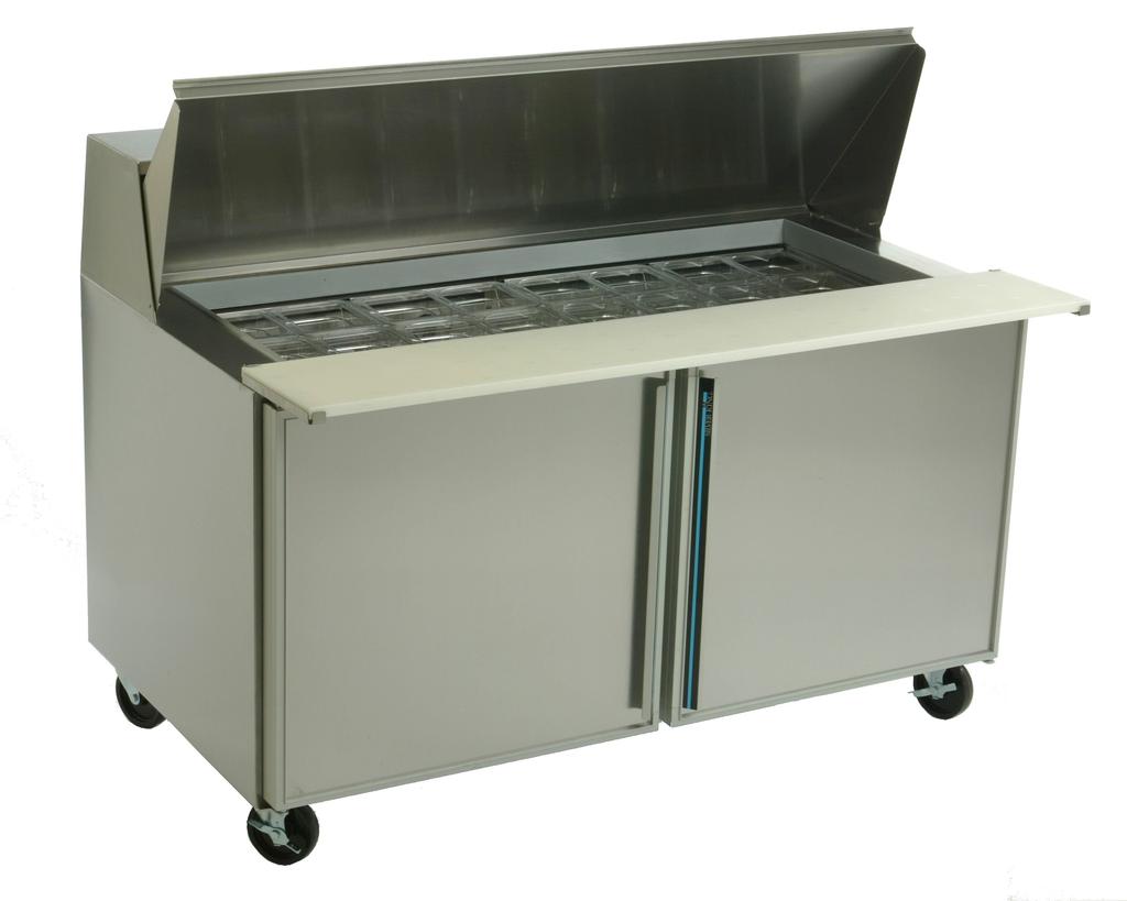Technical Manual and Replacement Parts List Refrigerated Prep Table A MODELS SKP6024 SKP6024D 1600 Xenium Lane North,