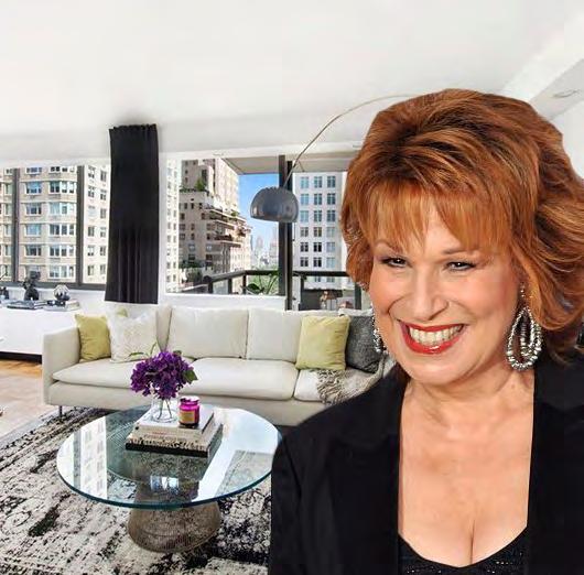 Snapshot The View co-host Joy Behar paid $2.4 million for a contemporary apartment at the Lincoln Square condo 62 West 62nd Street.