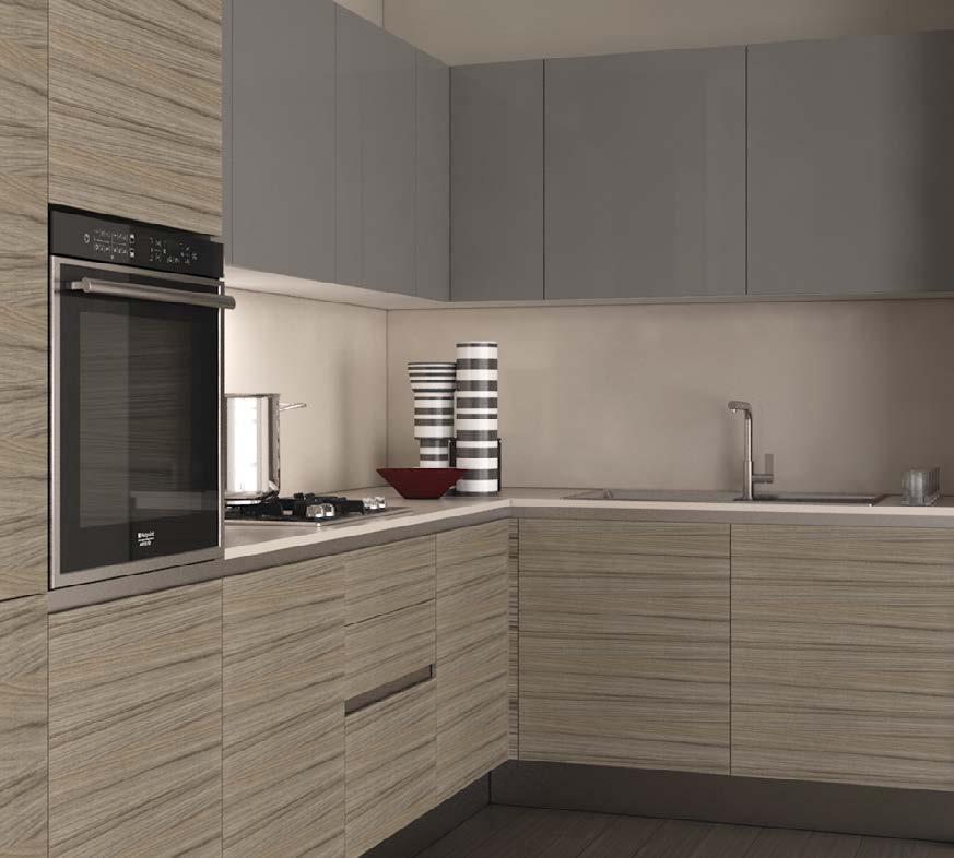 KITCHEN entertain and dine in style Every kitchen features sleek Italian kitchens by Comprex with their signature