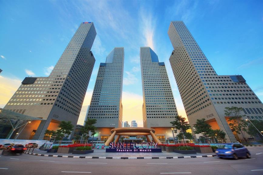 Suntec City Office Maintained High Occupancy Committed occupancy