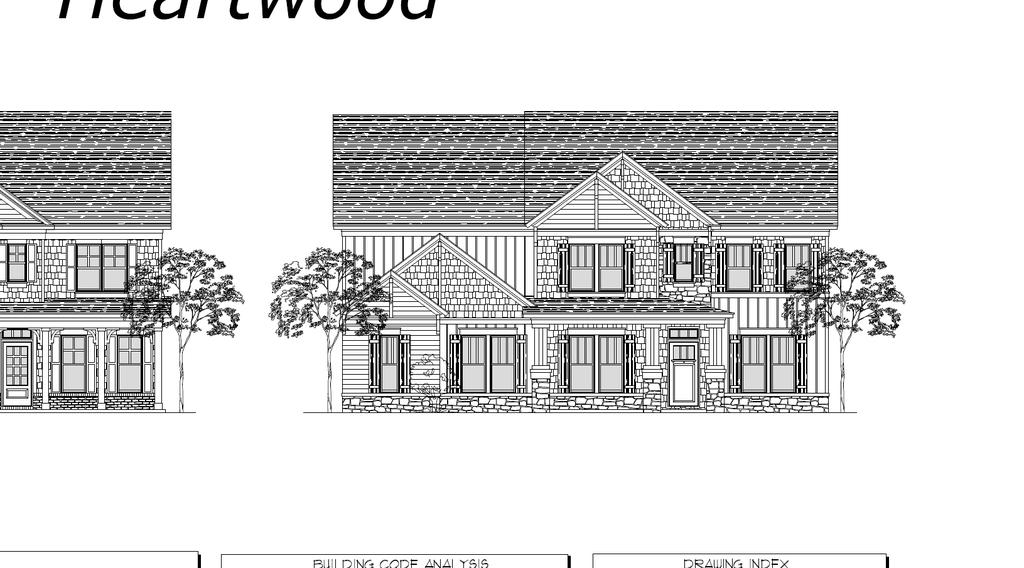 The Heartwood Elevation A Elevation B BREAKFAST FAMILY STUDY/ BED 6 MASTER SUITE LOFT /