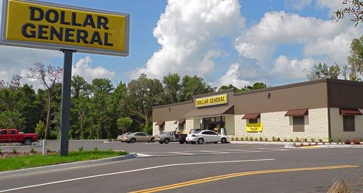 New Dollar General 7% cap the only investment grade dollar store chain ONE OF THE MOST