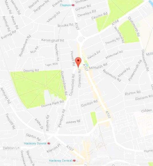 HOME DESCRIPTION & LOCATION TENANCY RESIDENTIAL CLAPTON *Properties approximately within a 800m radius Below are a selection of residential apartments which have recently been sold or are currently