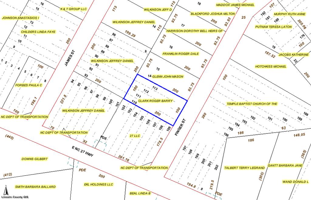 Map with Parcel Information http://207.4.172.206/website/lcproperty2/print.