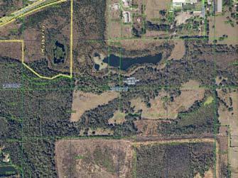 Property Overview Identification: ±121 Gross Acres Tax ID: 23-30-11-000000-041010 and 23-30-10-000000-021010 Potential Access Easement Location: Dean Street & Kidd Road Mulberry, Florida A B Lot