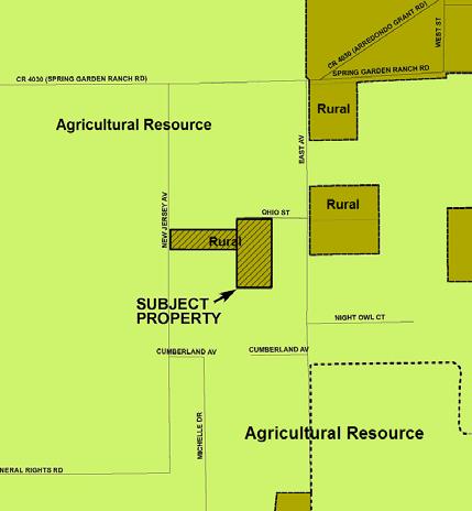 Single-Family ranchette West Agricultural Resource A-1 Agriculture Proposed Future Land Use Proposed Zoning 3.