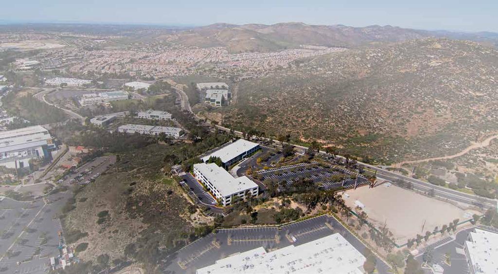 Rancho Bernardo Road PROPERTY FEATURES 2-building, 116,099 square foot project High quality, recently renovated Class A common areas Efficient floor plates and suite layouts 4.