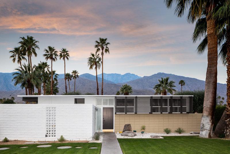 Meet The Architect Who Helped Bring Modernism To The Masses Designed by architect William Krisel, this tract house was built in the Twin Palms neighborhood of Palm Springs, Calif., in 1956.