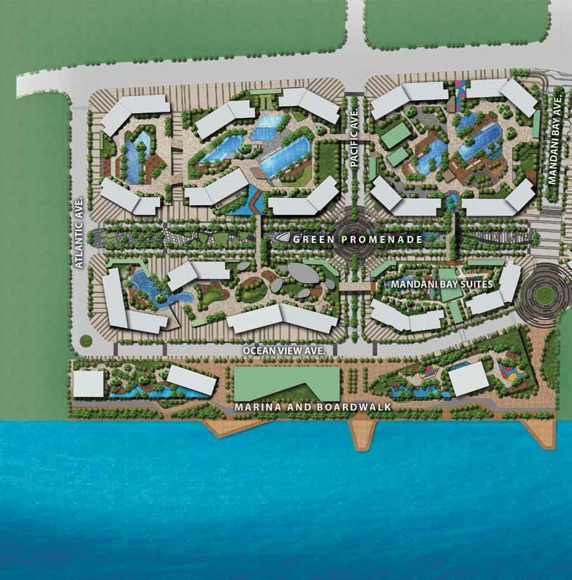 VICINITY MAP Artist s Illustration THE MANDANI BAY MASTER PLAN Mandani Bay has been carefully mapped out to ensure that each phase of development complements the others.